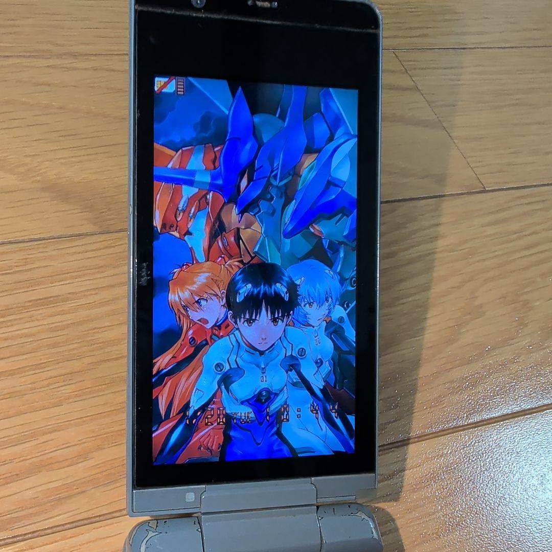 エヴァンゲリオン携帯SH-06A NERV 本体 ガラケー　使用できる