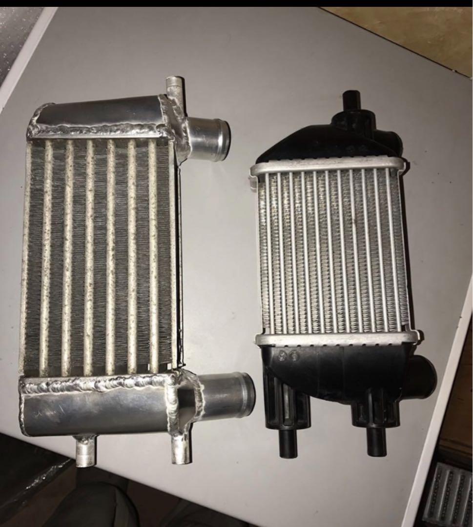 DA17W.Vエブリィ用　アルミ インタークーラー・スロットルチャンバー セット