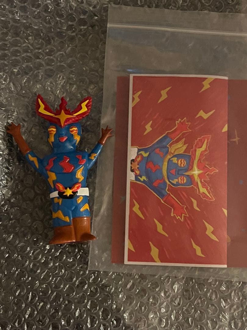 イナズマン　パチ　インディーズ　ソフビ　検)swimmydesignlab