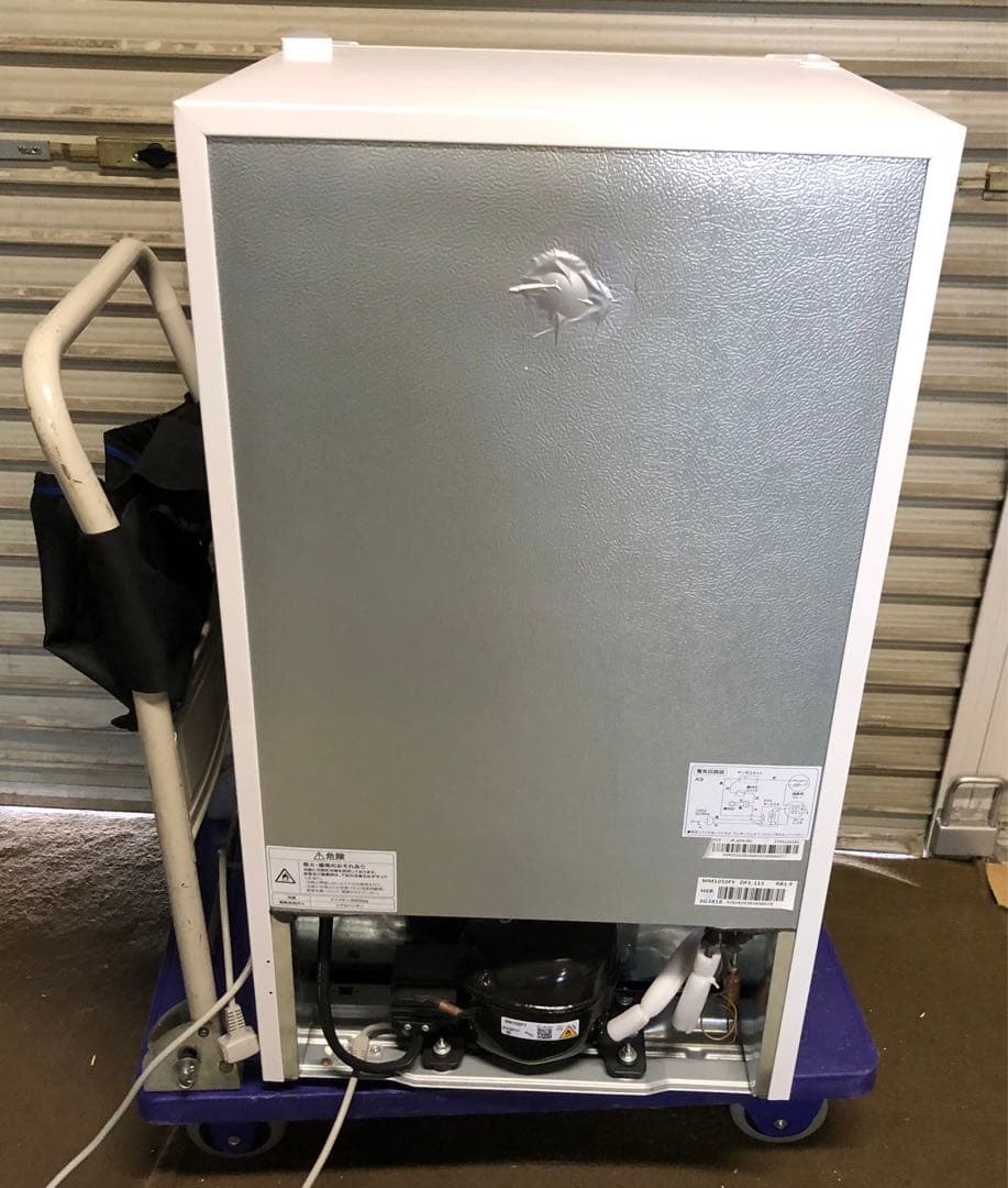 7h1 Haier JR-A9A 冷蔵庫 ホワイト 2023年製 動作品