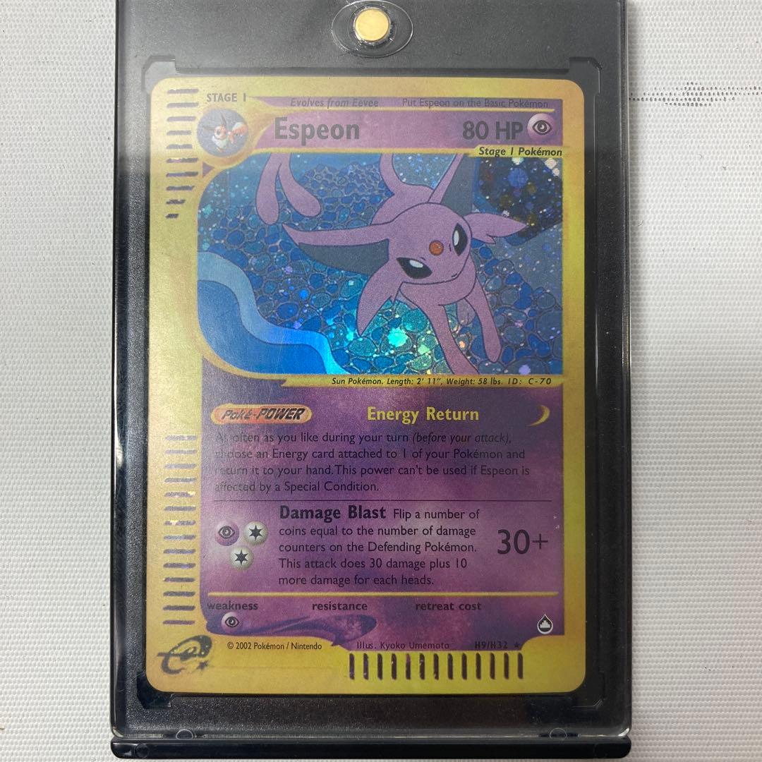 ポケモンカード　エーフィ　espeon e-series