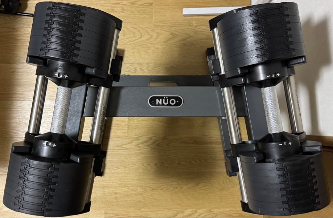 セット1/3フレックスベル可変式ダンベル32kg×2個 2kg刻み&専用スタンド