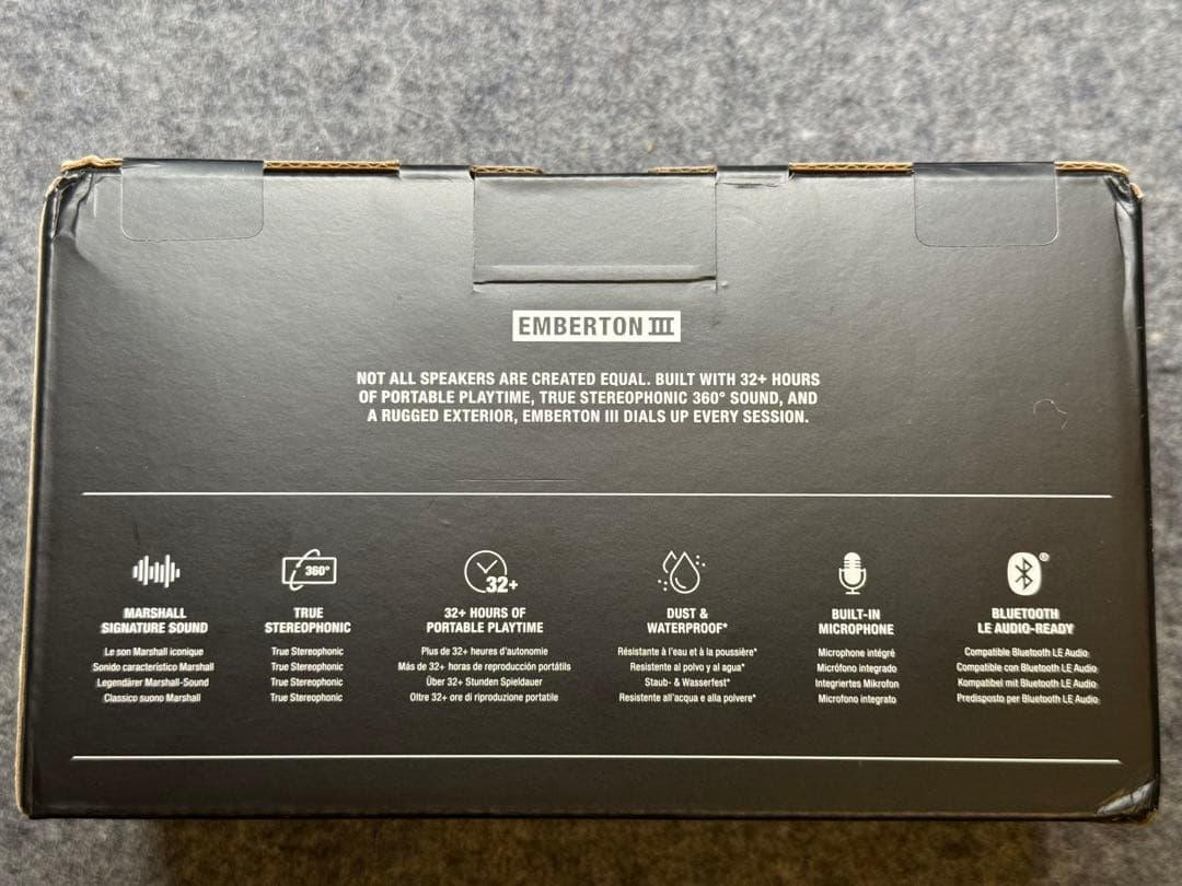 【新品未使用・未開封】Marshall Emberton III