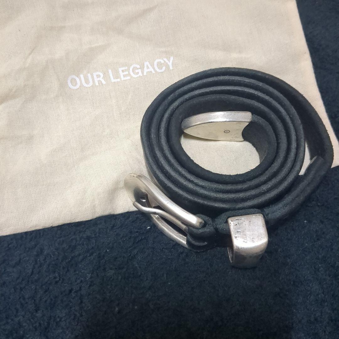 【正規品】OUR LEGACYアワーレガシー 2CM ベルト 70