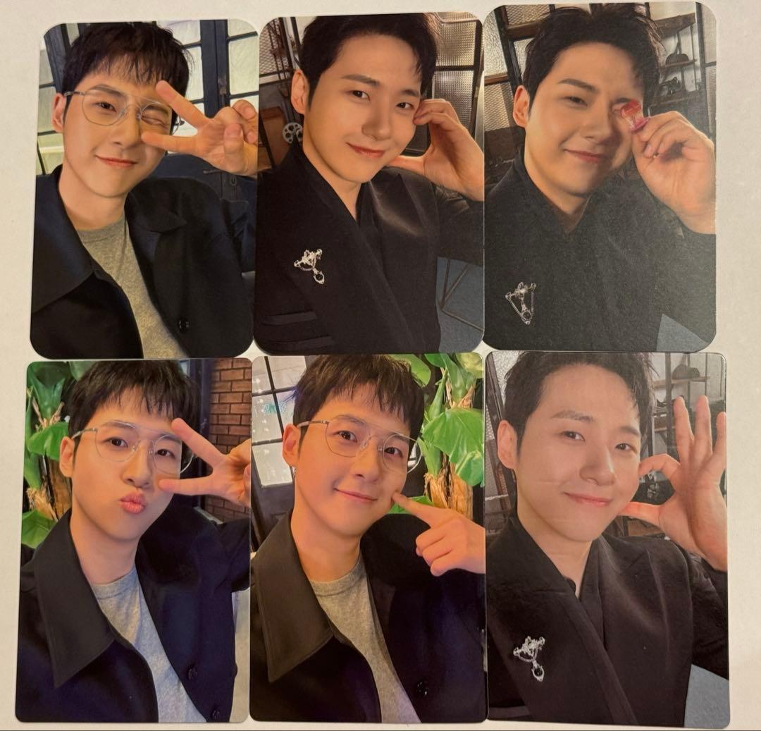 【バラ売り可１枚1500円】B1A4 シヌゥ 入場特典限定トレカ６枚セット