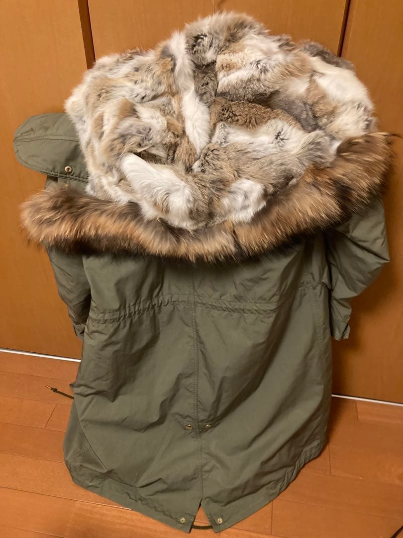 DEUXIÈME CLASSE ファー付きモッズコート XS