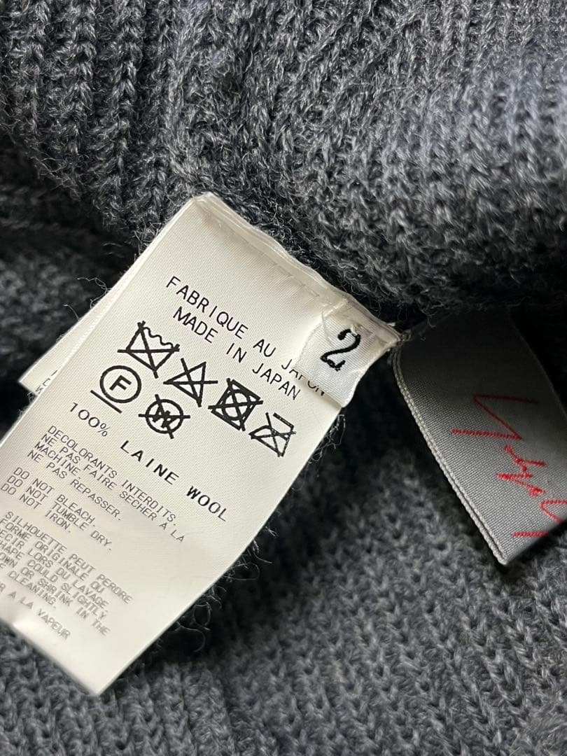 ヨウジヤマモトノアール　NK-K07-180 ニット