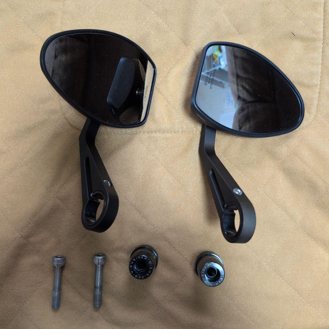 【左右セット】デイトナ バーエンドミラー HIGHSIDER フェッララ2