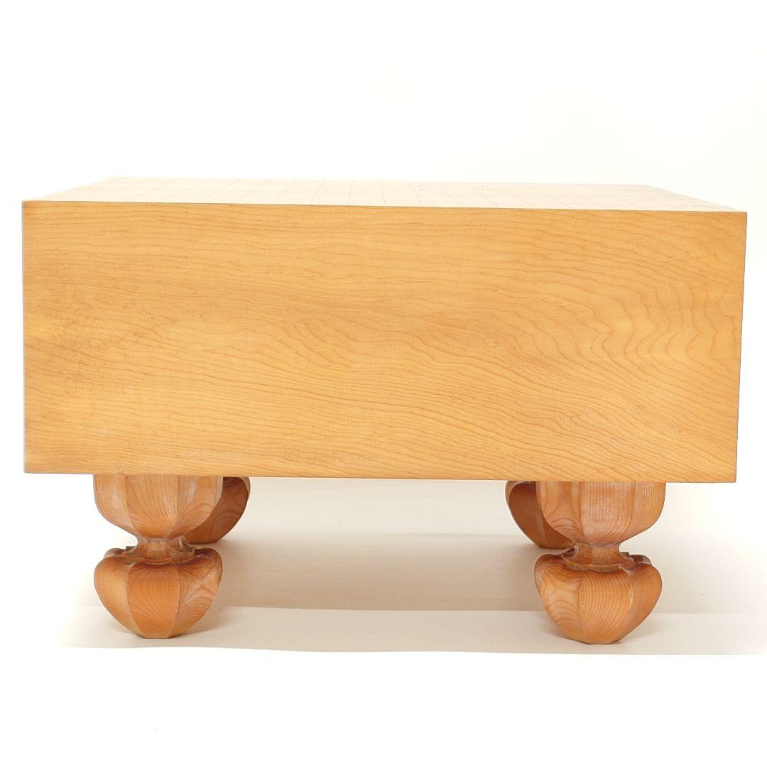 囲碁盤 蛤碁石 32号 那智黒碁石 へそ付 脚付き碁盤 ハマグリ 本榧? 新榧?