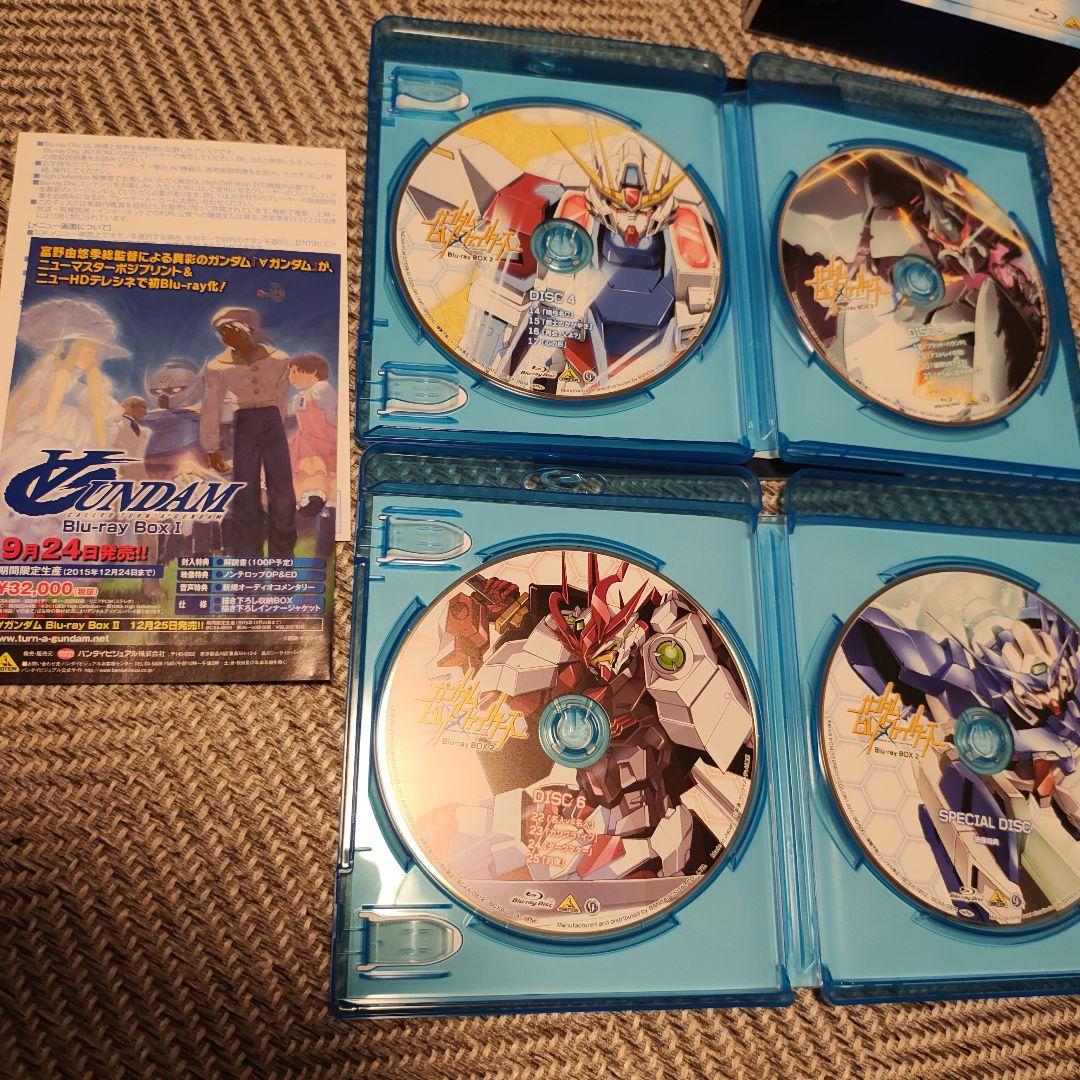 【美品】ガンダムビルドファイターズ Blu-ray BOX1+2 スタンダード版