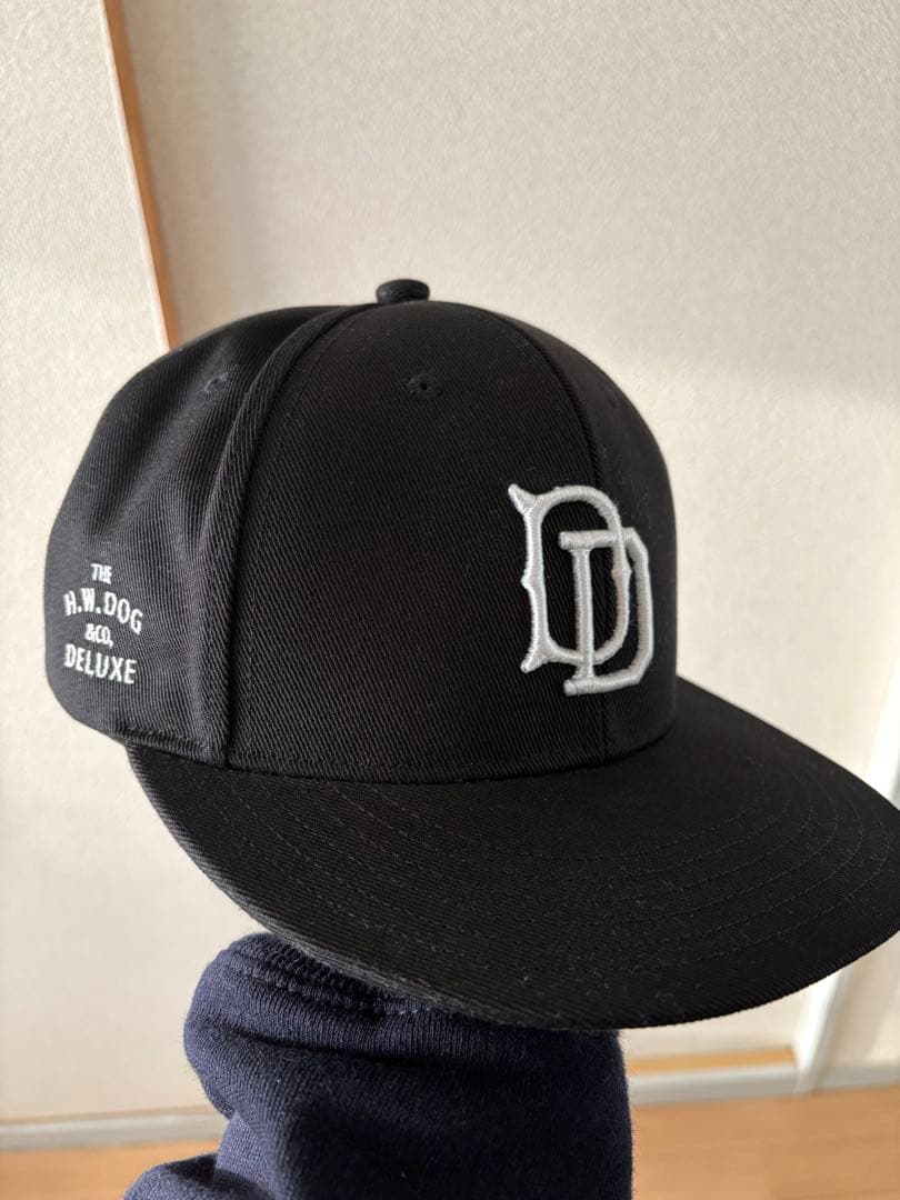 H.W. DOG & CO. DELUXE ベースボールキャップ ブラック