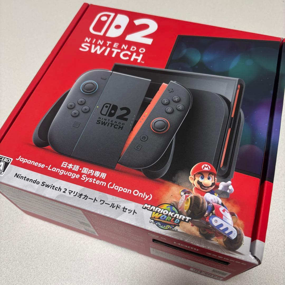 Nintendo Switch 2 日本語専用セット　マリオカートワールドセット