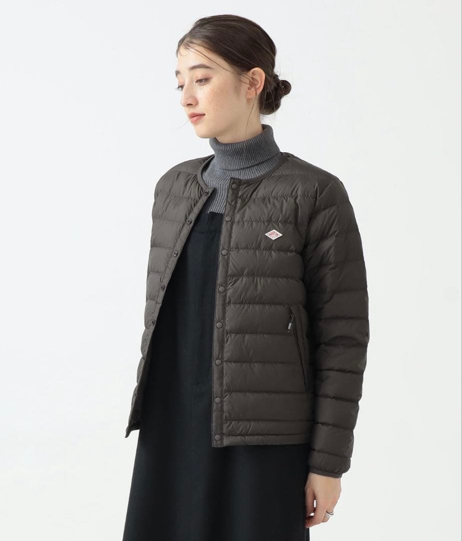 【未使用新品！】2025FW DANTON ダウン　クルーネックジャケット