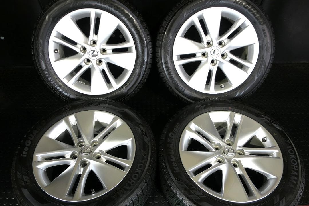 美品 レクサス HS250h 極上9分山 国産スタッドレス 215/55R17