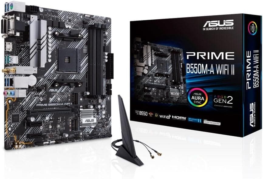 ASUS PRIME B550M-A WIFI II マザーボード【新品未開封】
