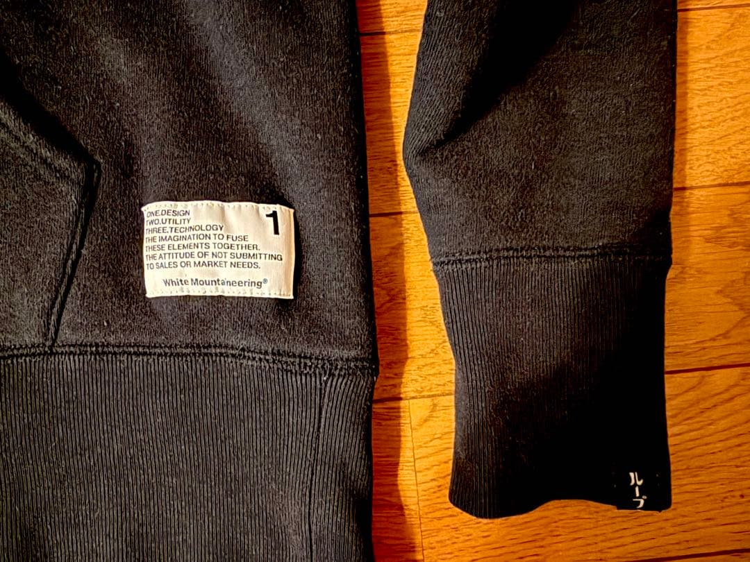 White Mountaineering LOOPWHEELER パーカー M