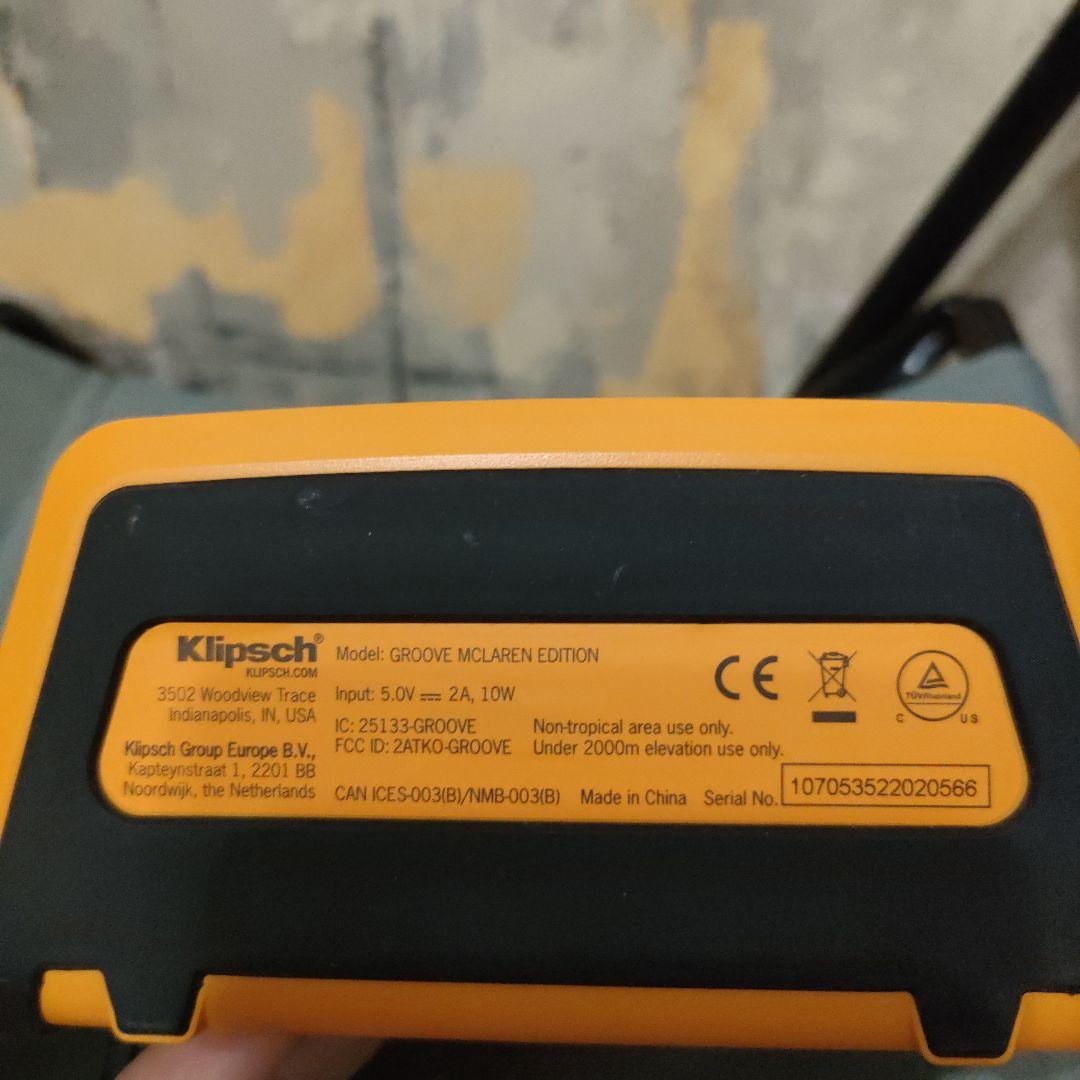 klipsch groove mclaren Bluetoothスピーカー