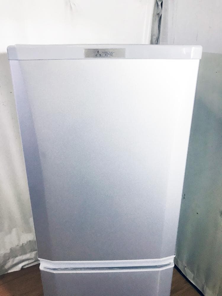 30日迄！送料無料★19年★三菱 146L 冷蔵庫【MR-P15D-S】