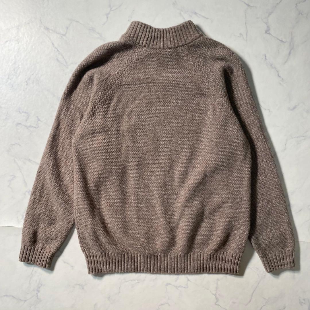 美品】エイトン　セーターWOOL KANOKO MOCKNECK SWEATER