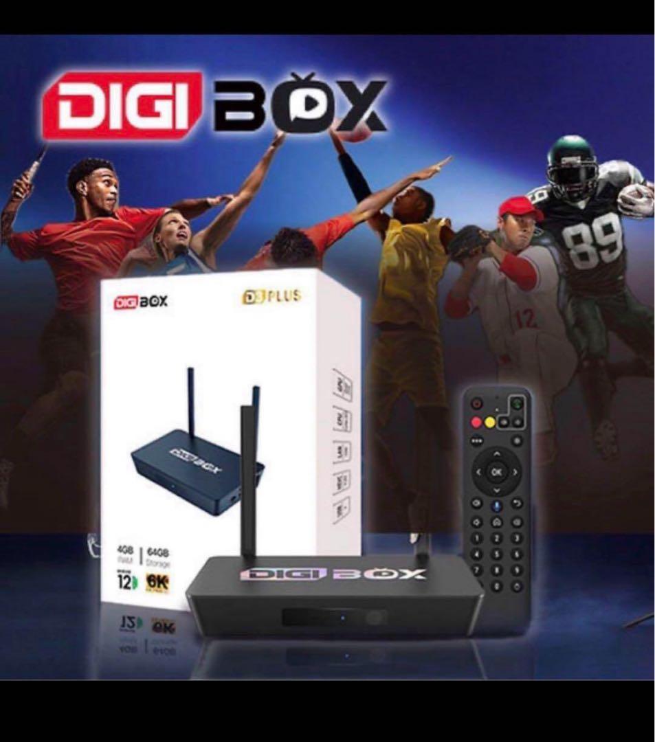 Digibox D3 Plusアメリカのスポーツや世界中の映画を楽しめる 新品！