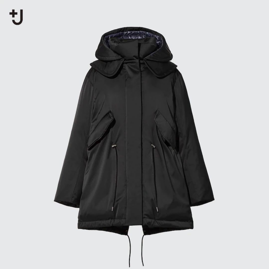 UNIQLO×JIL SANDER ユニクロ ダウンショートコート M 黒 美品