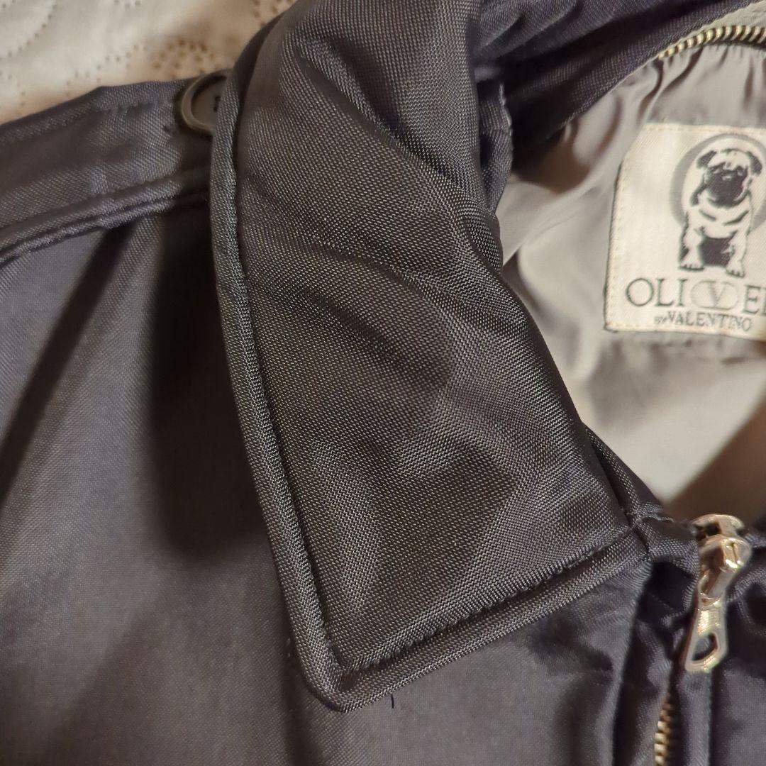 80s〜90s　オリヴァーバレンチノ　イタリア製　ブルゾン　Aライン　ブラック