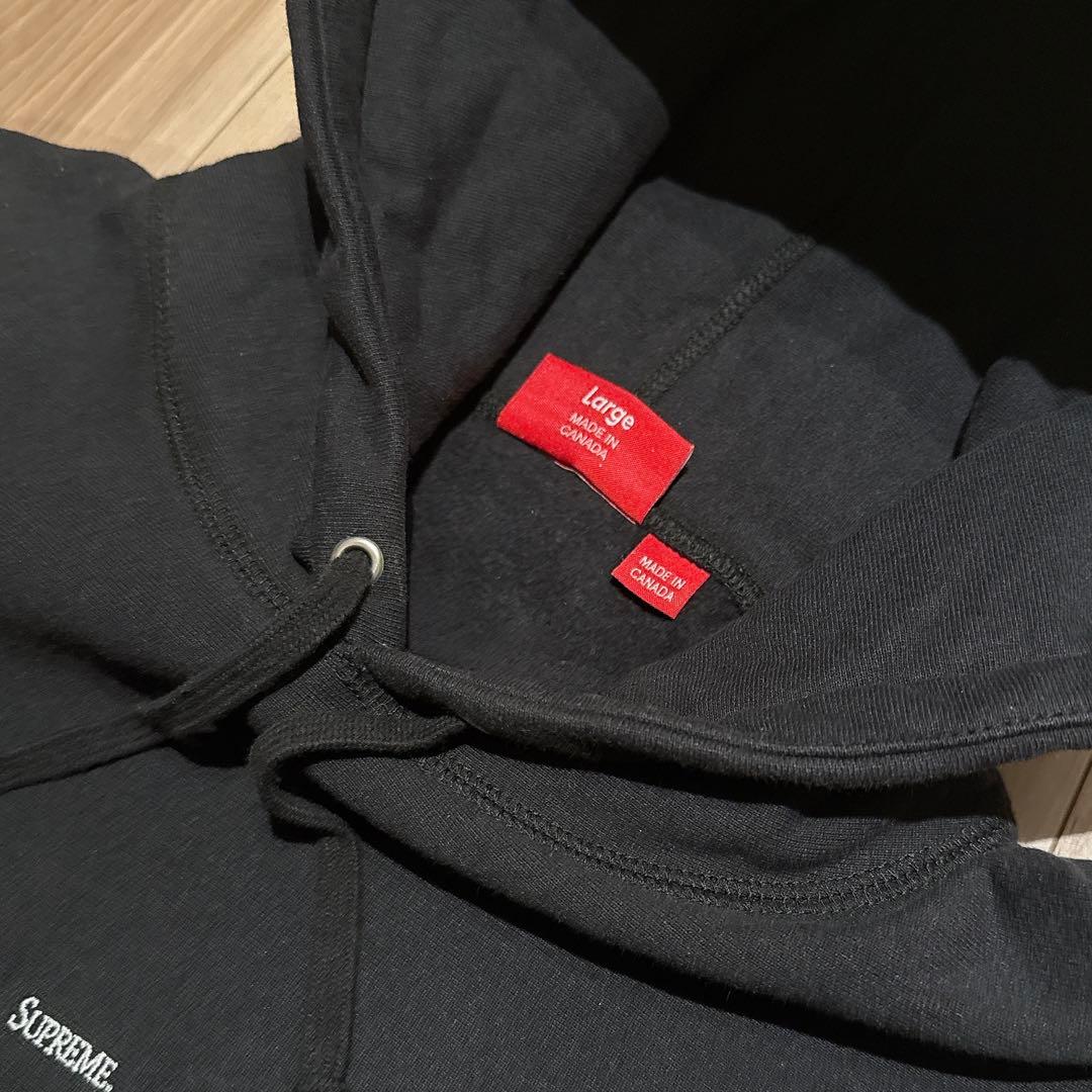 【美品】SUPREME Micro Logo Hooded Sweatshirt
