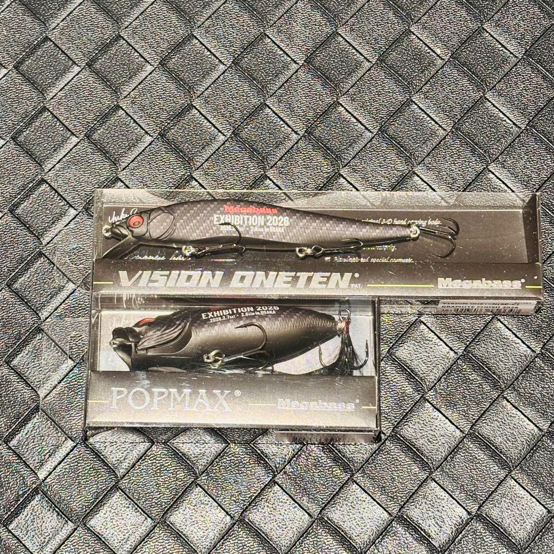 メガバスエキシビジョン大阪　グラファイトフィニッシュ2026 3個セット