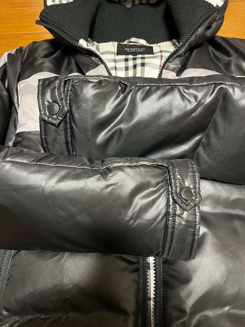 BURBERRY BLACK LABEL バーバリー ダウンジャケット Lサイズ