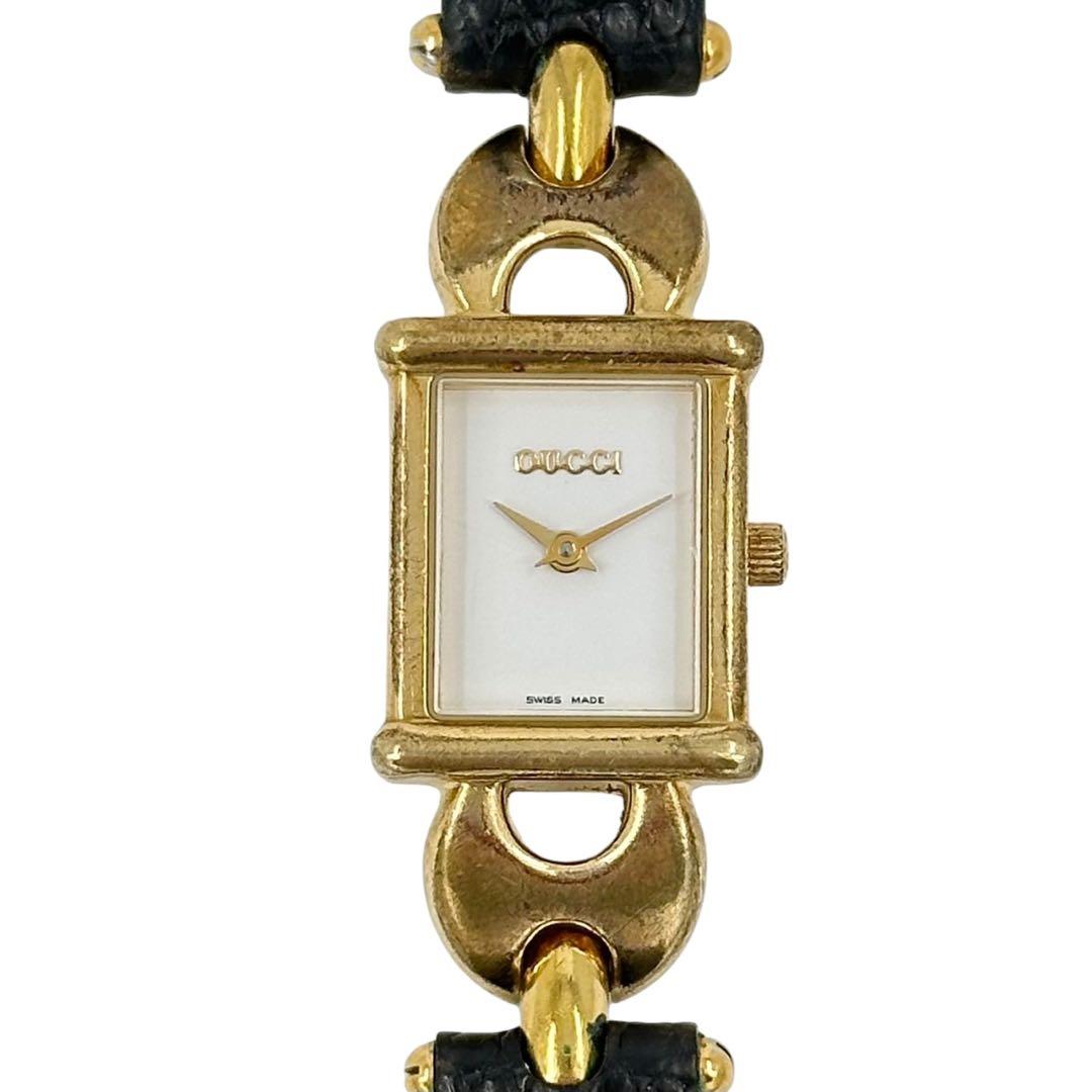グッチ　腕時計　チェンジベルト　クオーツ　1800L ゴールド　レディース