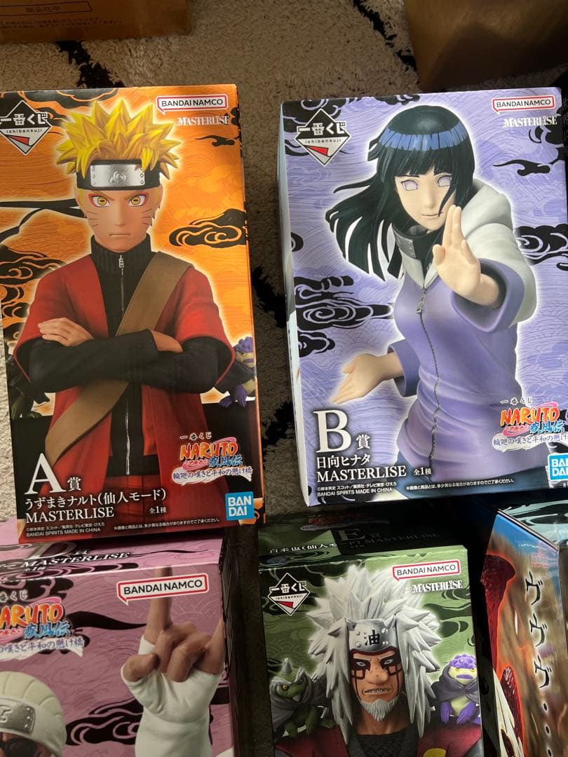 NARUTO-ナルト　一番くじ　フィギュア　コンプリートセット