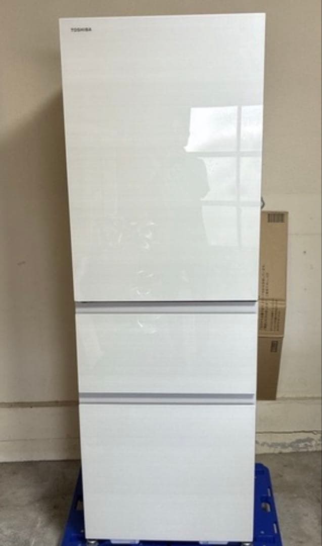 山梨県内送料無料 2024年製 美品 TOSHIBA 冷蔵庫 GR-V36SVL