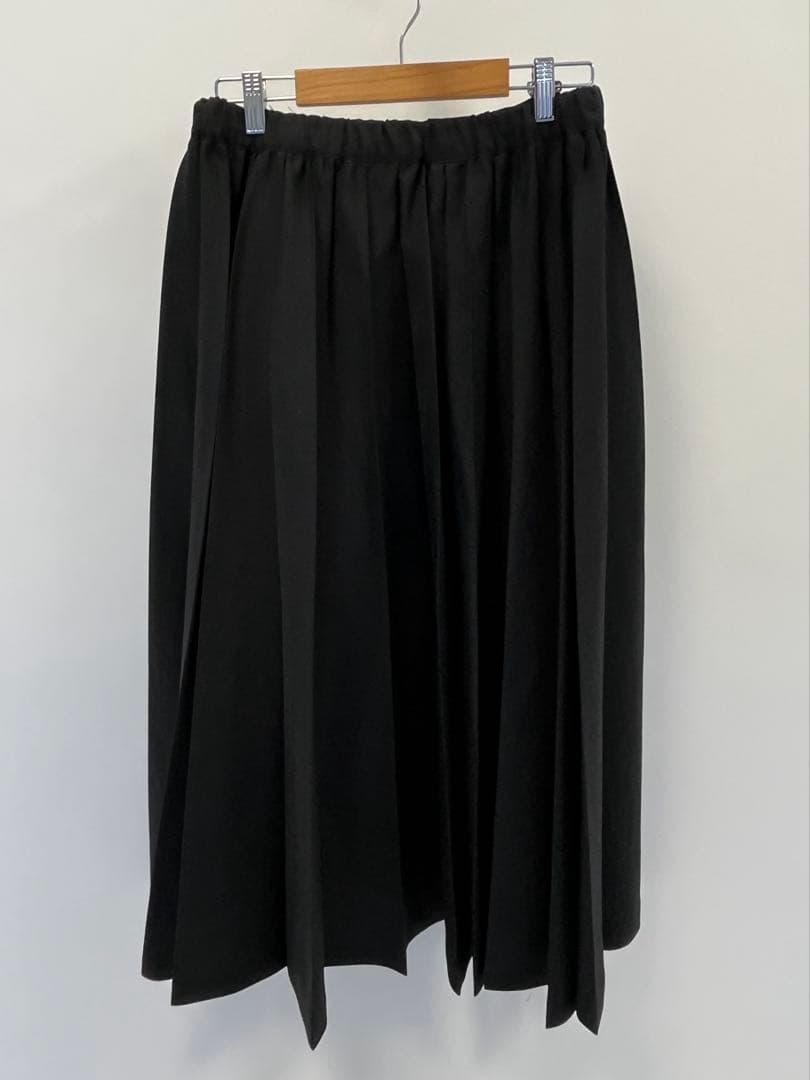 【再値下げ】ブラックコムデギャルソン アコーディオンプリーツスカート