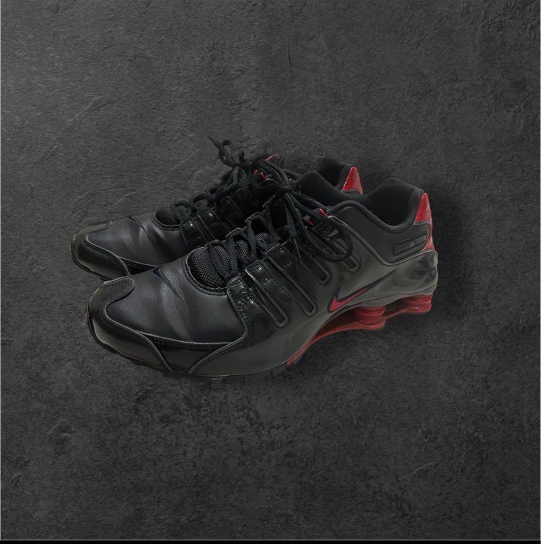 【希少】NIKE SHOX NZ Red×Black