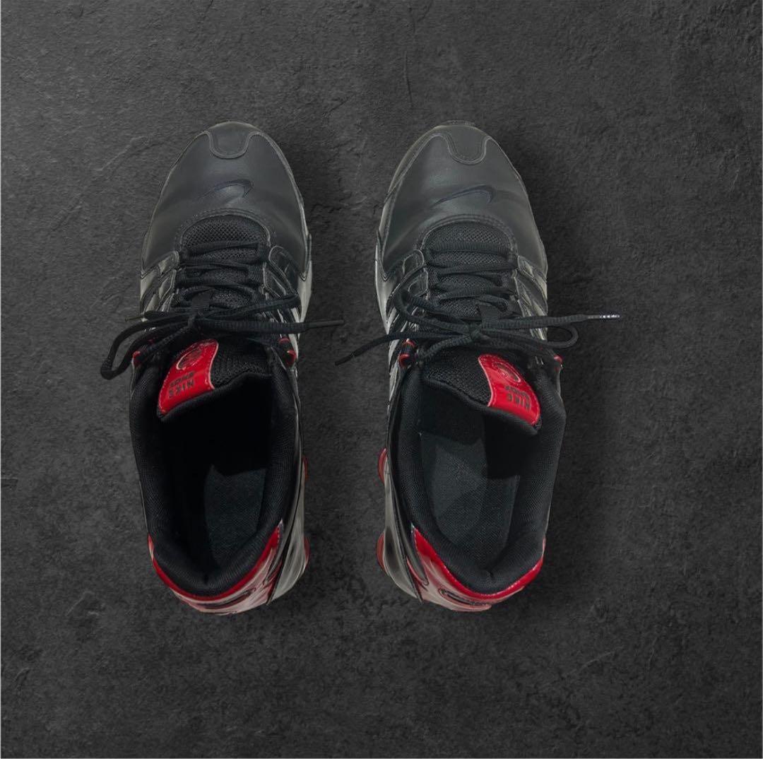 【希少】NIKE SHOX NZ Red×Black