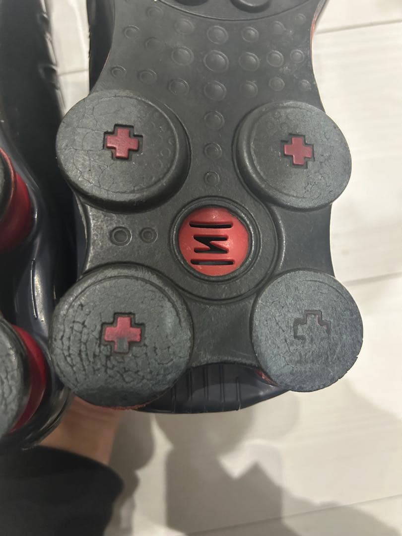 【希少】NIKE SHOX NZ Red×Black