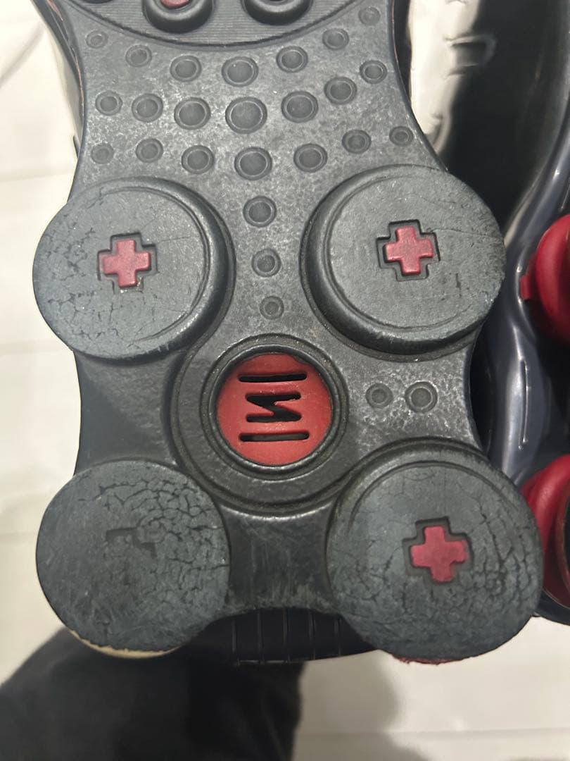 【希少】NIKE SHOX NZ Red×Black