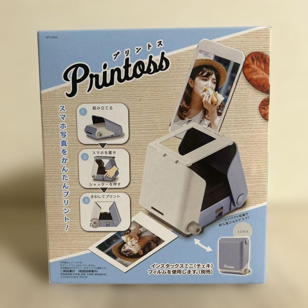 【新品】Printoss スマートフォン写真プリンター