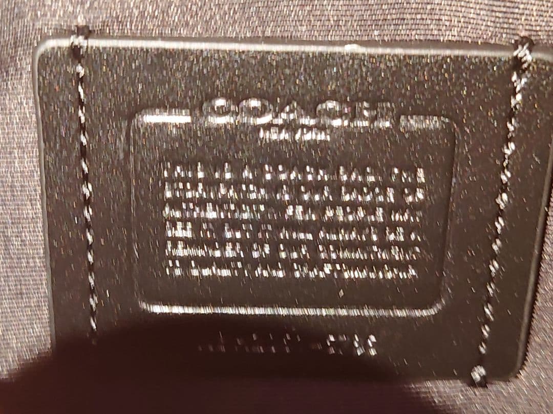 [超美品]COACHコーチウエストポーチ