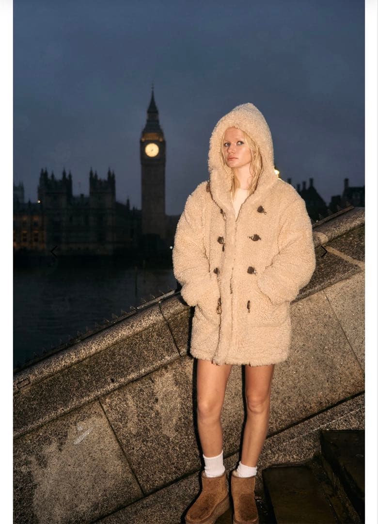 THE TOE Trafalgar boa coat ボアコート プードル