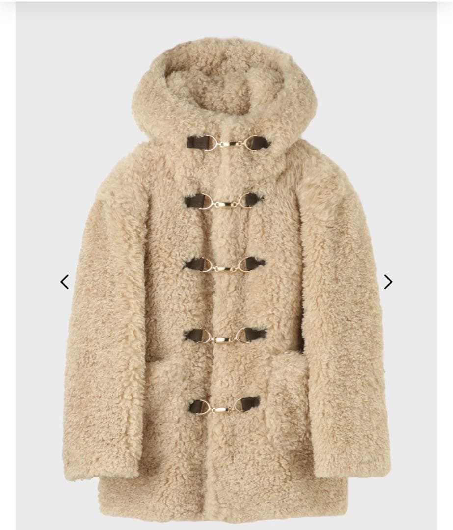 THE TOE Trafalgar boa coat ボアコート プードル