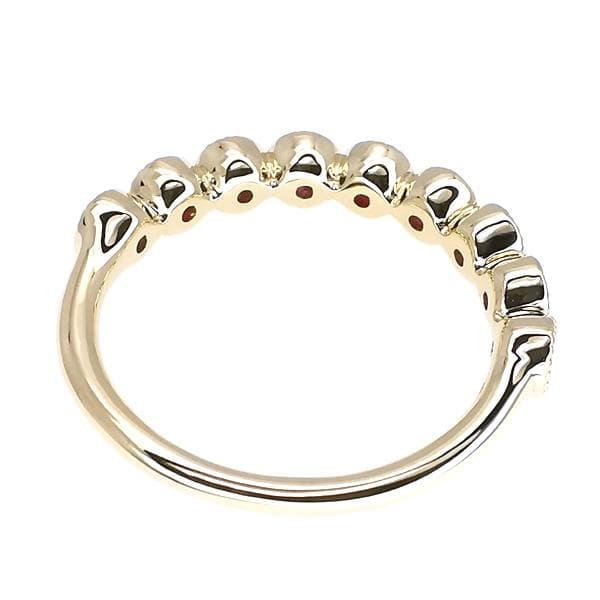 パーセルジュエリー K10 スピネル リング ミルシェノン