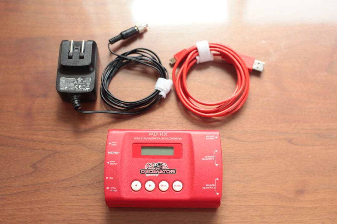 美品・正常動作品_ Decimator MD-HX SDI/HDMIコンバーター