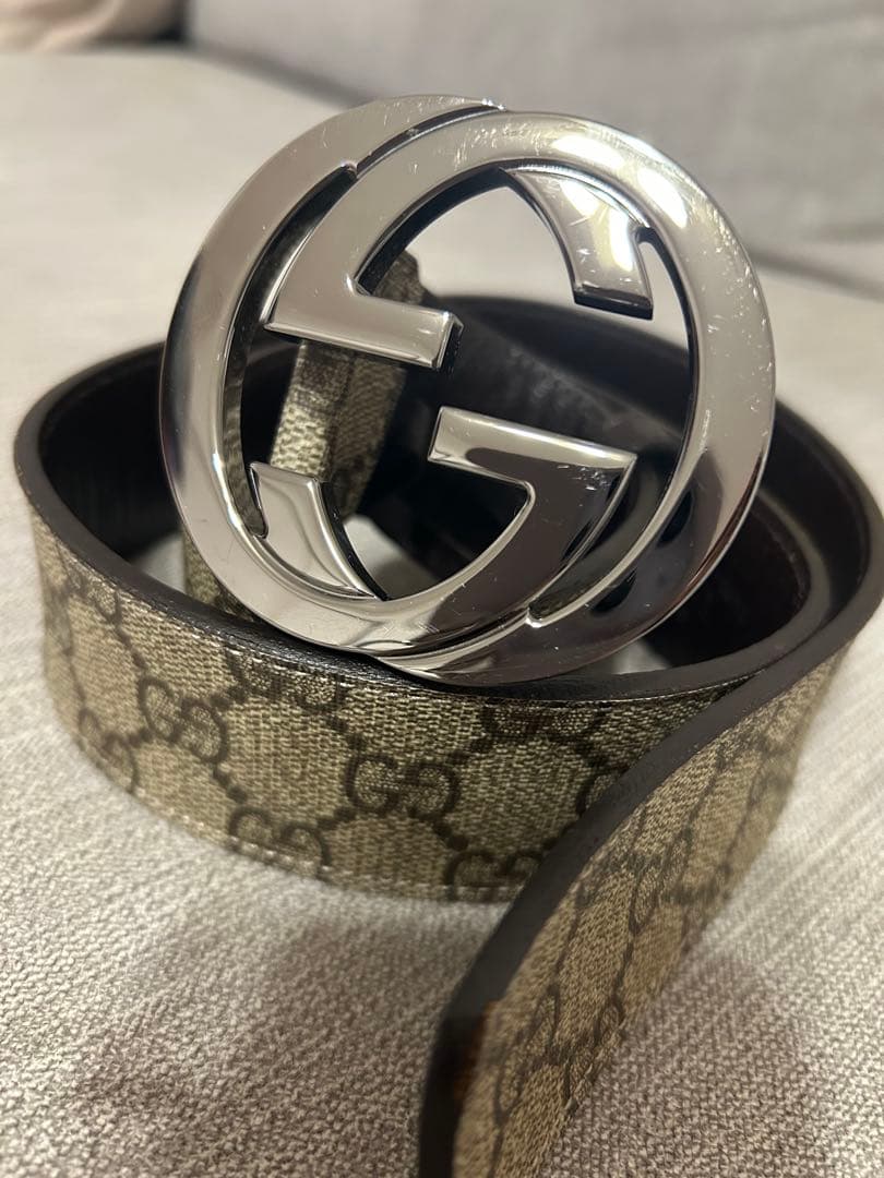 GUCCI GGパターン ベルト美品♪