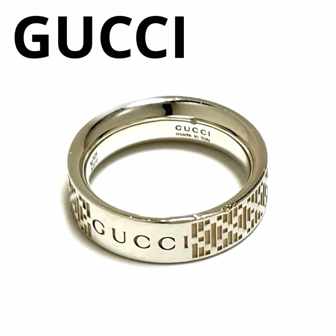 GUCCI リング ディアマンテ シルバー925 ホワイト 13号 アクセサリー