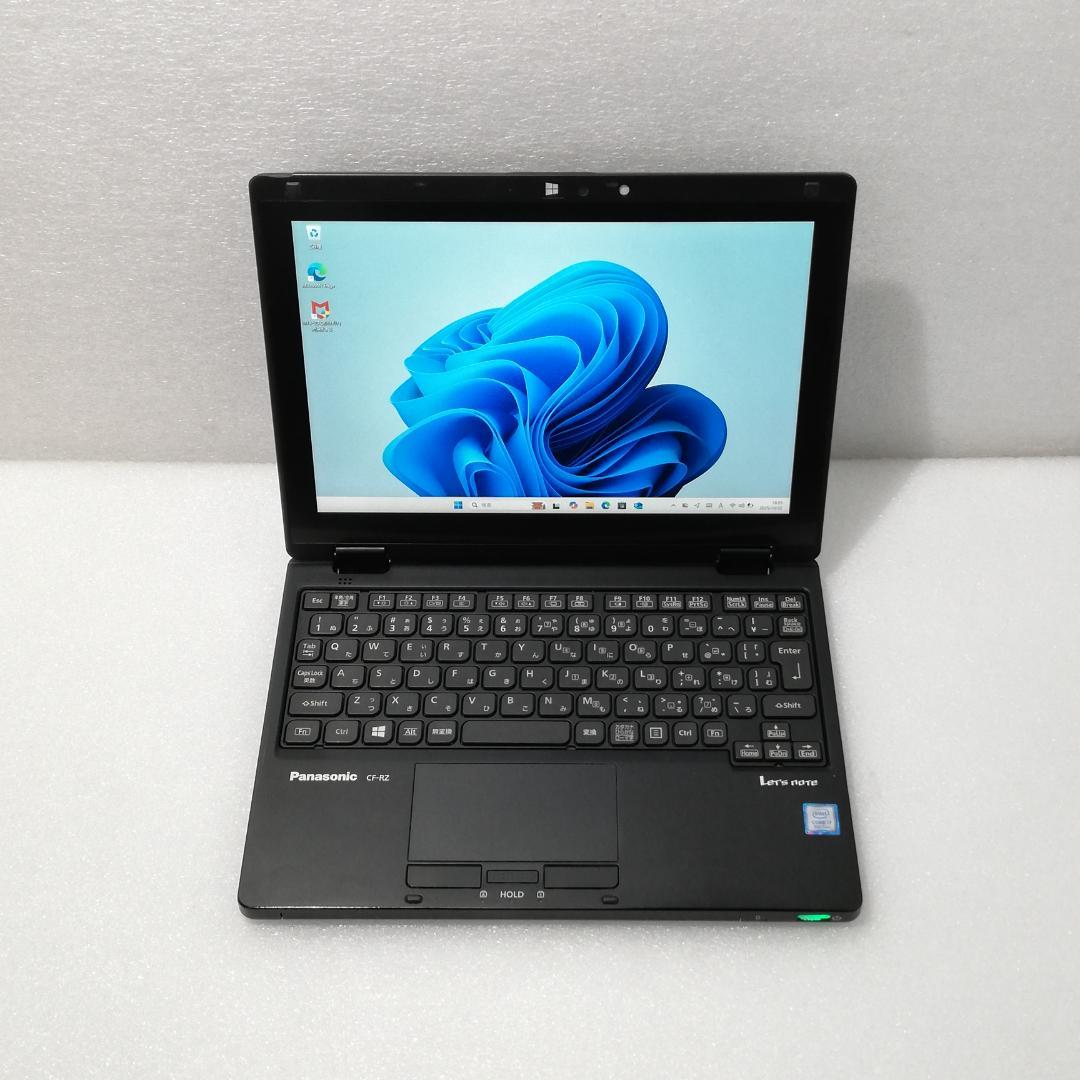 【希少】松下 CF-RZ8　i7-8500Y 16G Nvme 512G　LTE