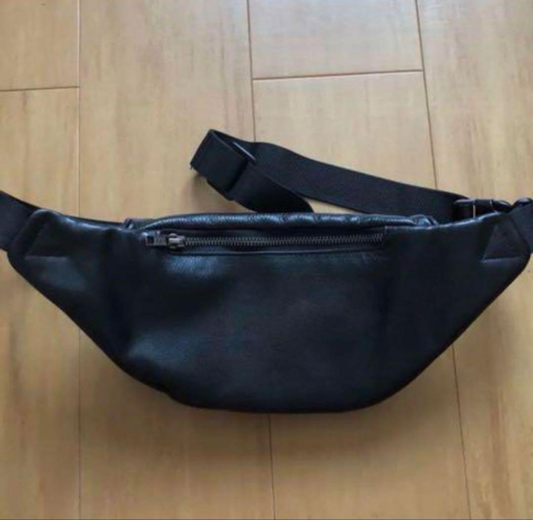 最終値下げ❗️ supreme ウエストバッグ　本革　ボディバッグ