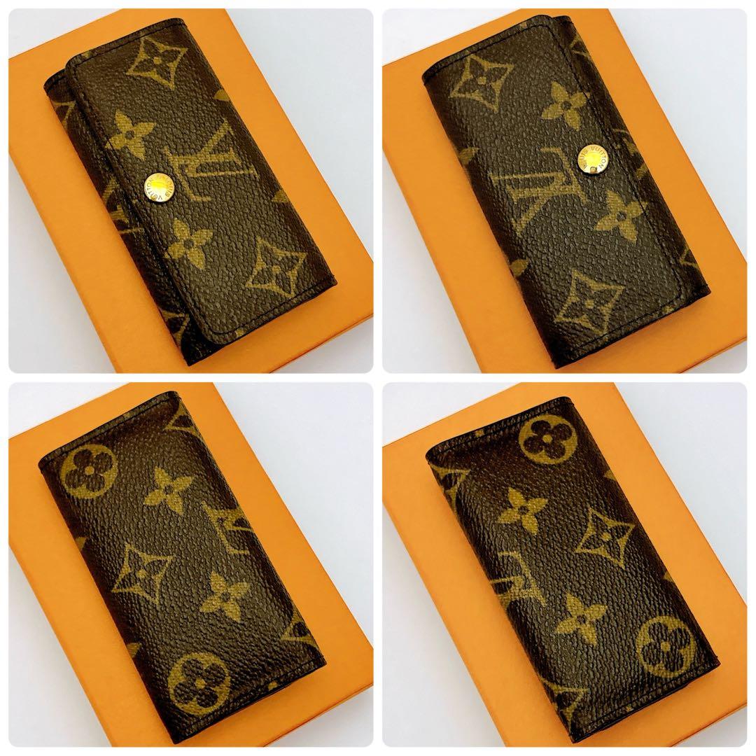 ルイヴィトン　キーケース　4連　ミュルティクレ　モノグラム　箱付き