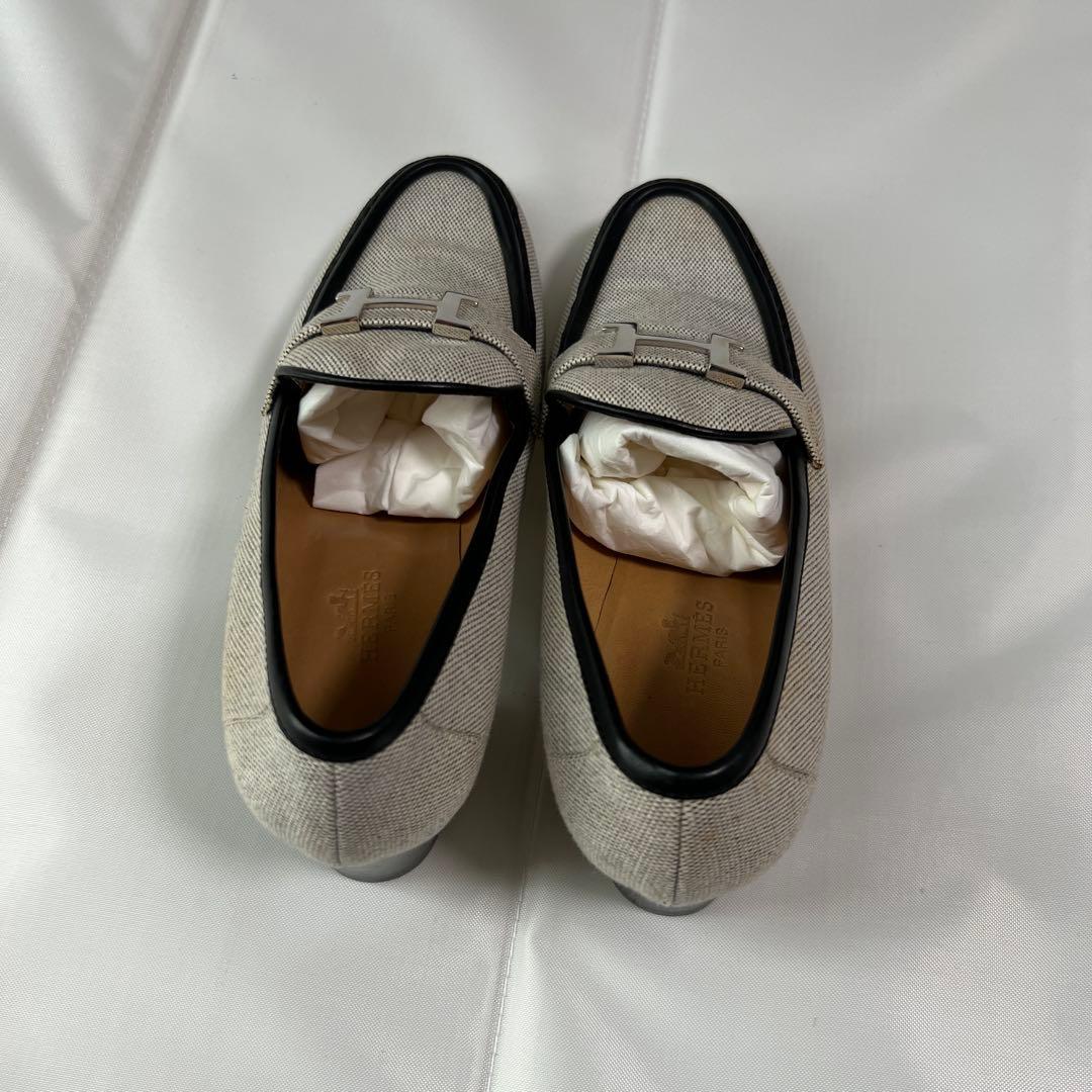 HERMES エルメス パンプス ヒール 23.5cm