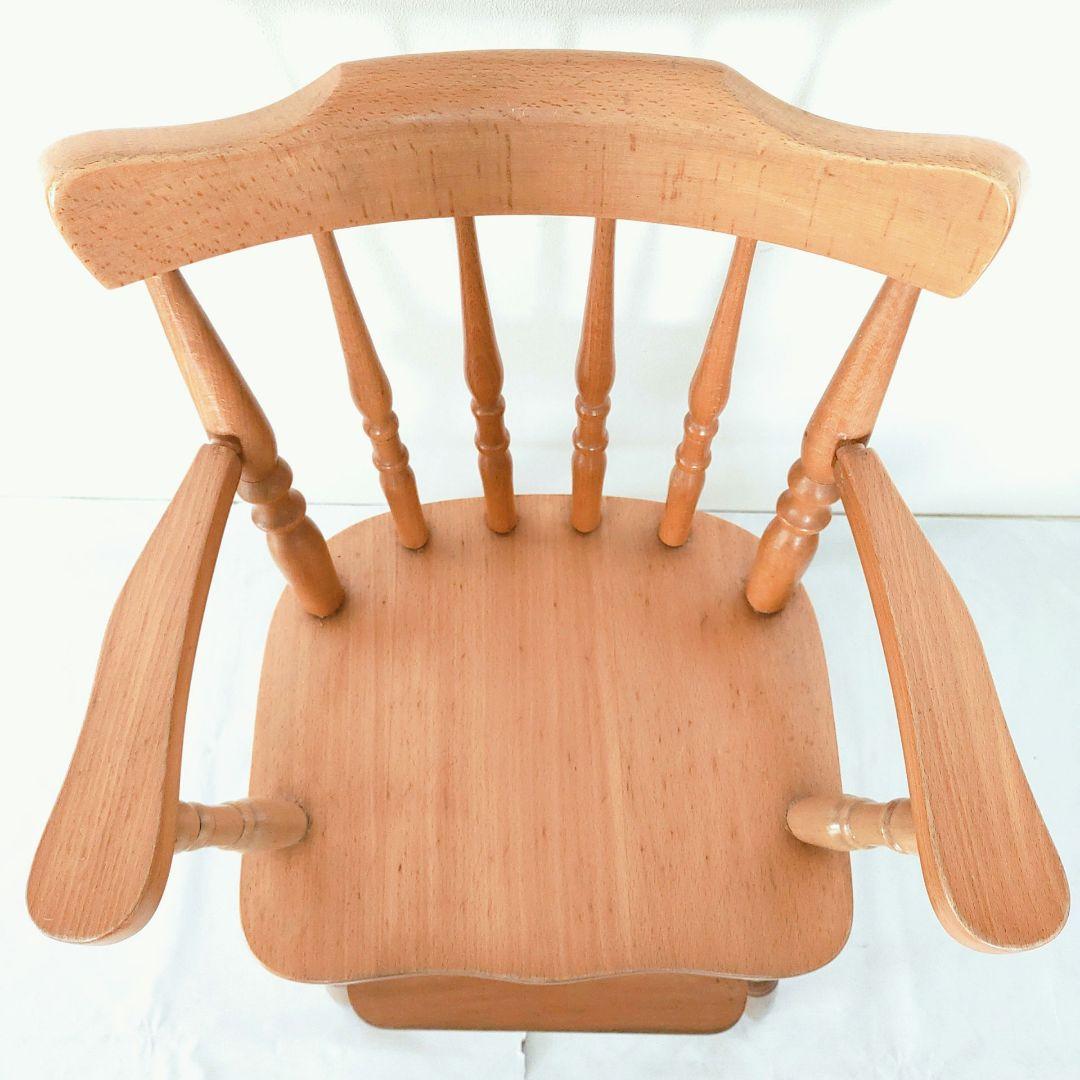 飛騨産業　木製 子供用チェアー　ベビーチェアー　椅子　飛騨の家具　ビンテージ